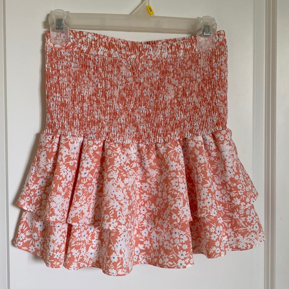 Everly floral skirt